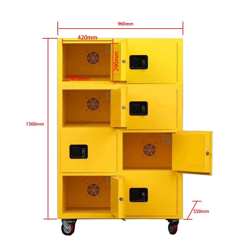 Ebike Swapping Cabinet 8 compartments