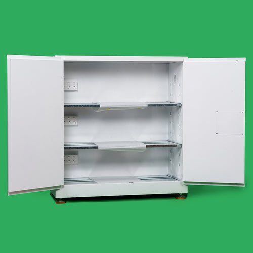 Lithium battery storage and charging cabinet